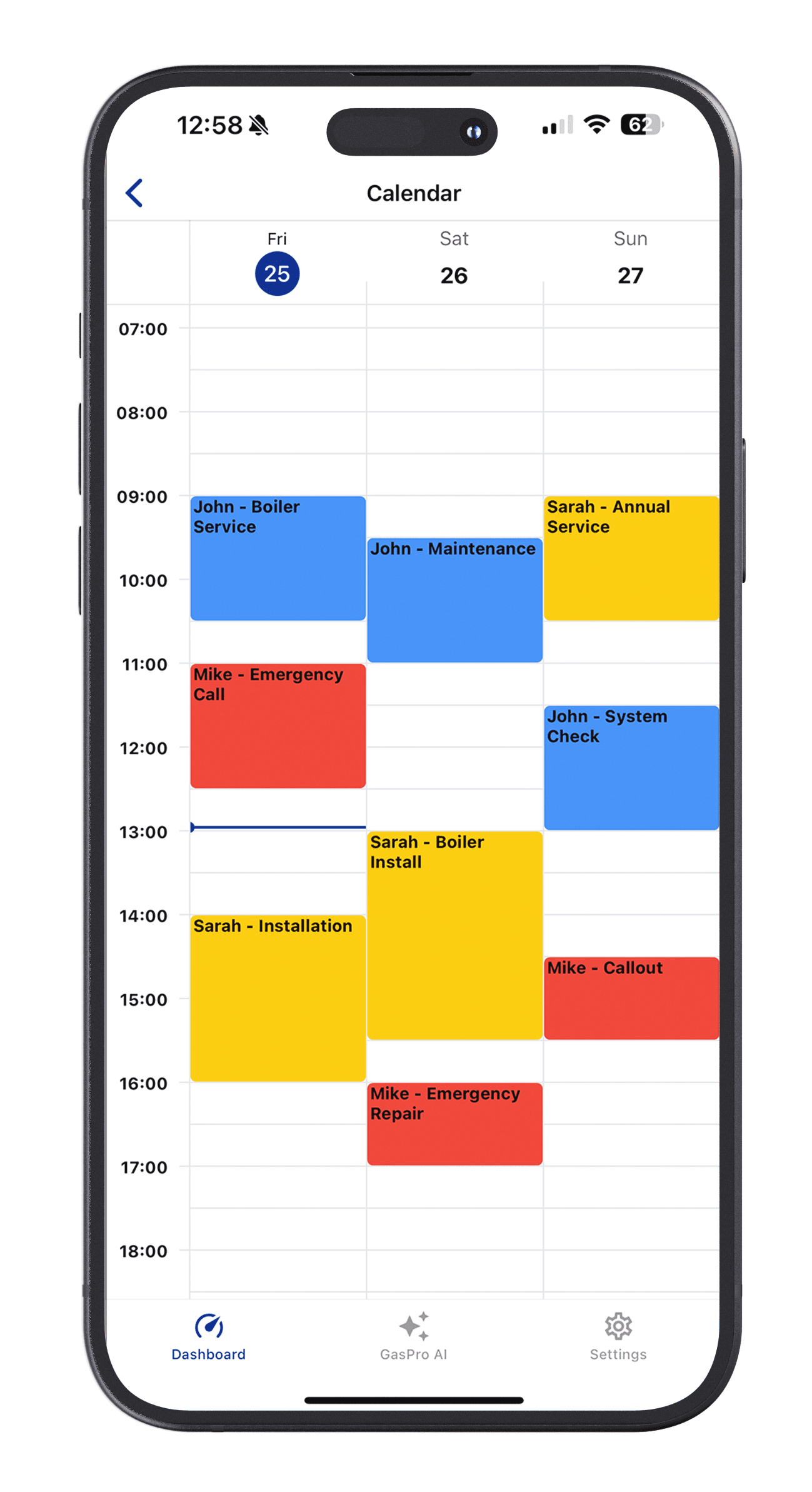 Scheduling Interface